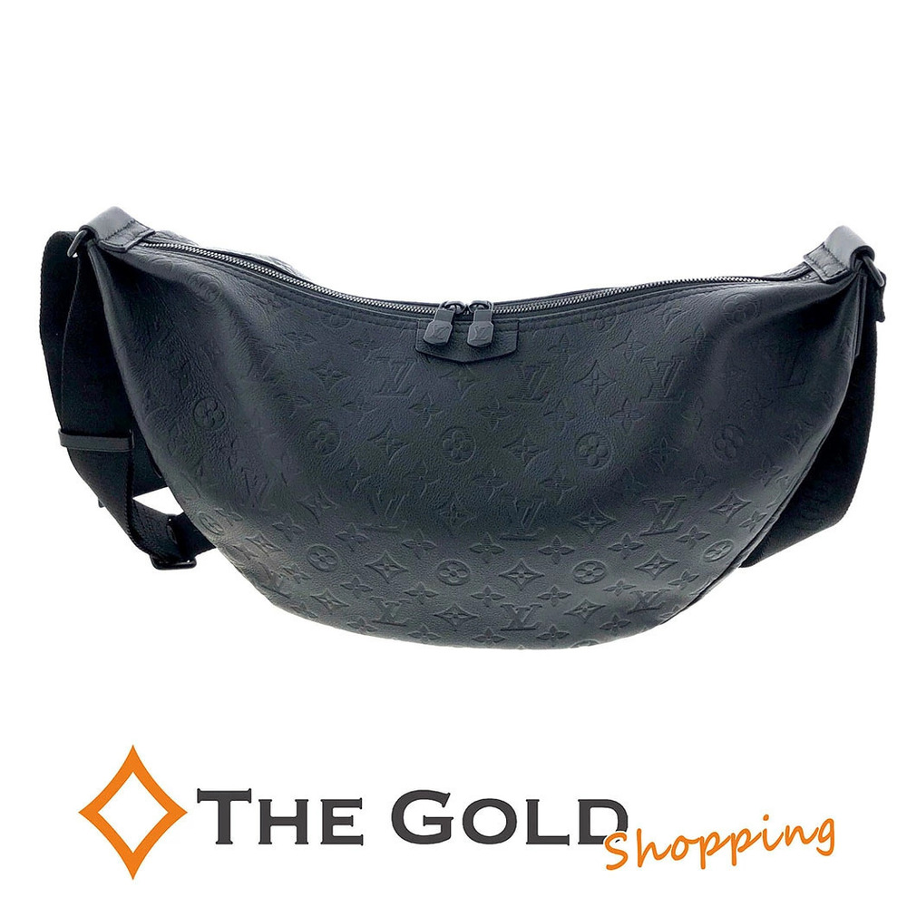 Louis Vuitton Hobo Shoulder Bag Monogram Shoulder Canvas Shadow Black